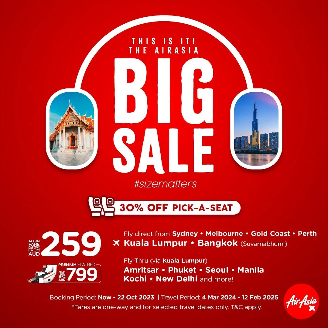 AirAsia Launches Incredible New Year Sale Heavily discounted